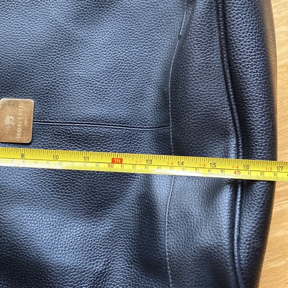 GERMAINE MONTEIL PARIS Large Black Handbag - Picture 6 of 10